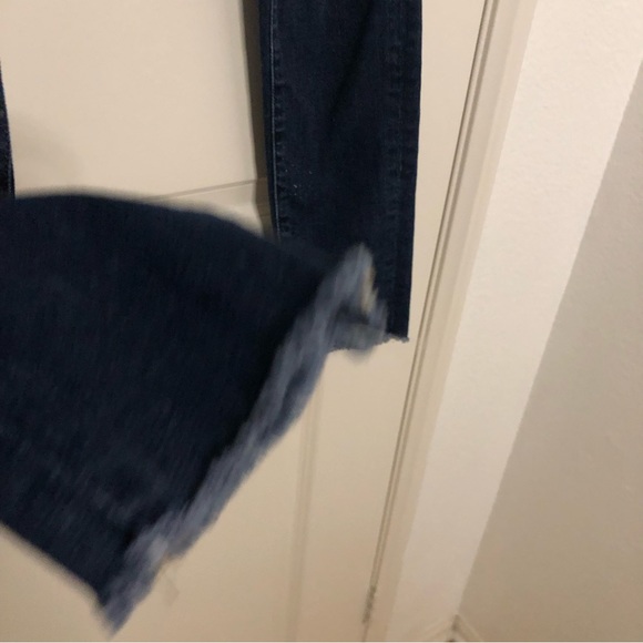 Good American Good Legs High Waist Crop Distressed Skinny Jeans 2/26 Médium wash - Picture 7 of 15